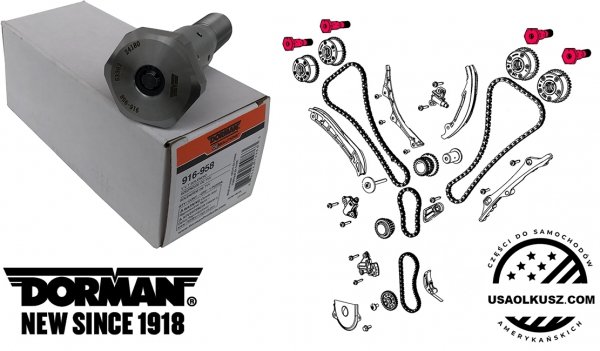 Zawór przepływu oleju zmiennych faz rozrządu VVT Jeep Wrangler JK 3,6 V6 -2018