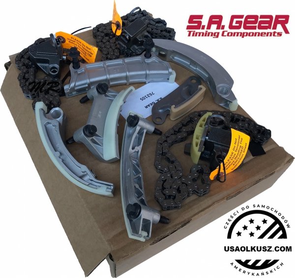 Rozrząd napinacze łańcuchy prowadnice Saturn Vue 3,6 V6 2008-2010