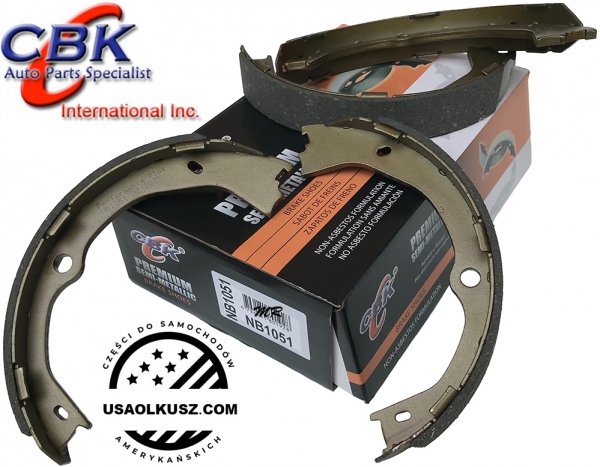 Szczęki hamulca postojowego GMC Sierra 1500 2014-2019