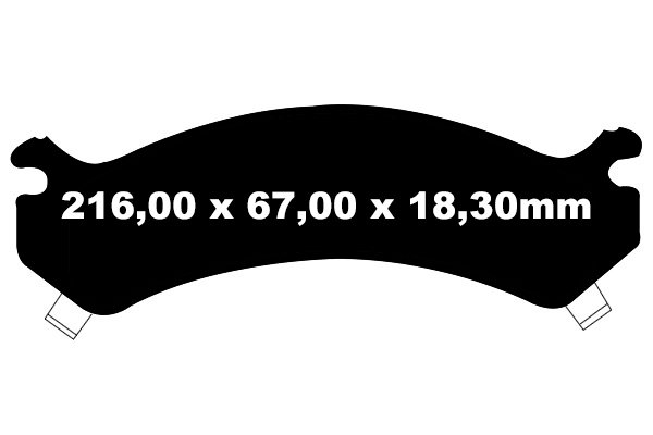 Przednie klocki Ultimax2 + NAWIERCANE NACINANE tarcze hamulcowe EBC seria GD Chevrolet Avalanche 2500 2002-2006