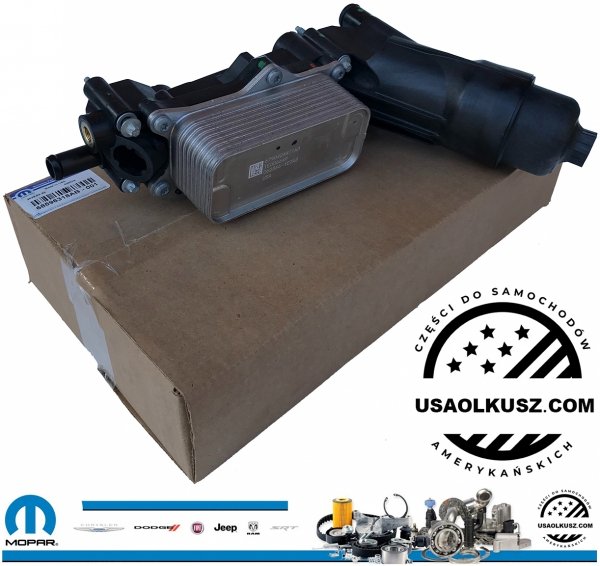 Obudowa filtra oleju z chłodnicą MOPAR Jeep Grand Cherokee 3,6 V6 2016-