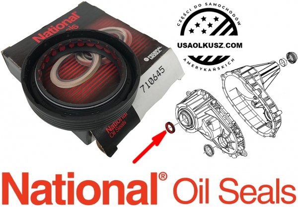 Uszczelniacz reduktora wejściowy NP246 Dodge RAM 1500 2006-2010