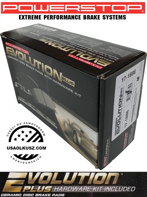 Klocki hamulcowe przednie POWERSTOP Z17 EVOLUTION PLUS Buick LaCrosse 2017-2019