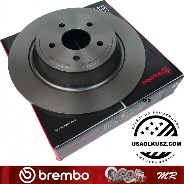 Tarcza hamulcowa tylna brembo 316mm Ford Kuga 2017-2019