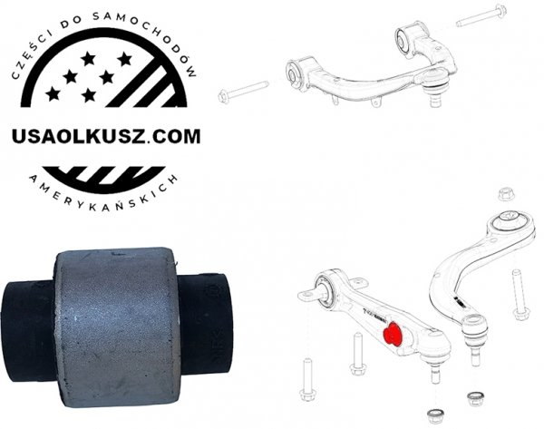 Tuleja zewnętrzna przedniego dolnego wahacza przedniego zawieszenia Tesla Y 2020-