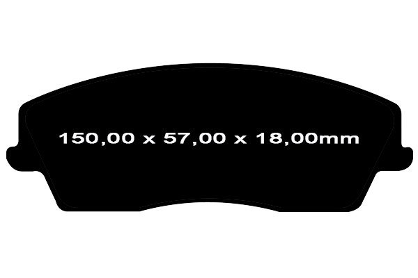 Przednie klocki Ultimax2 + WIERCONE NACINANE tarcze hamulcowe 320mm EBC seria GD Dodge Charger RWD V6