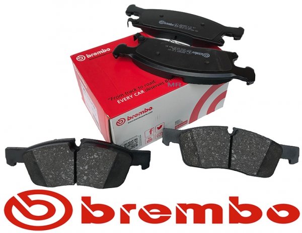 Przednie klocki BREMBO + WIERCONE tarcze hamulcowe HD Jeep Grand Cherokee 3,6 V6 2011-