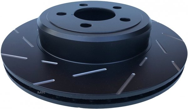 Tylne klocki Ultimax2 + NACINANE WENTYLOWANE tarcze hamulcowe EBC seria USR Chrysler 300C