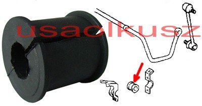 Tuleja guma tylnego stabilizatora 15mm Lexus RX 4WD -2008