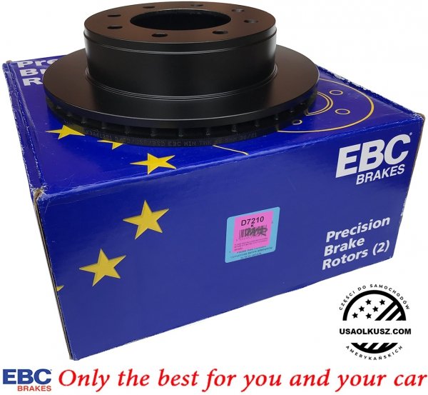 Tarcza hamulcowa tylna 330mm EBC seria PREMIUM Chevrolet Avalanche 2500 2002-2003