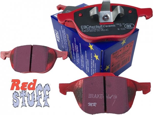 Przednie CERAMICZNE klocki hamulcowe EBC YellowStuff Ford Focus USA 2004-2017