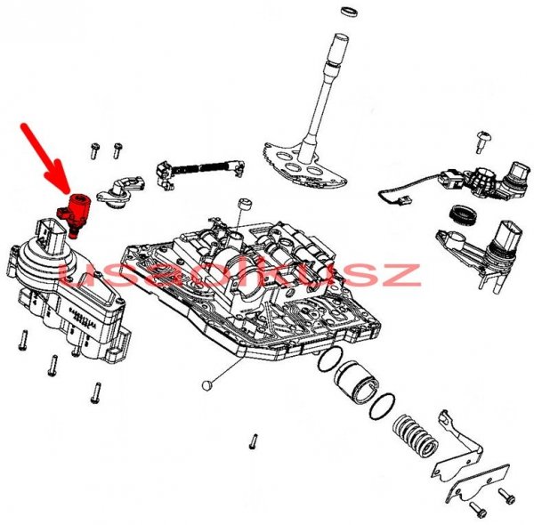 Selenoid elektrozawór skrzyni 42RLE Jeep Cherokee 3,7 V6 2007-