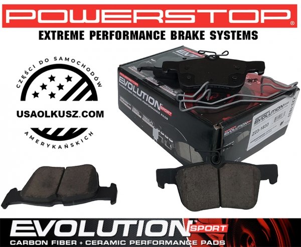 Klocki hamulcowe tylne POWERSTOP Z23 EVOLUTION SPORT Lincoln Nautilus