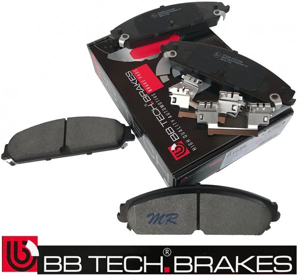 Przednie klocki oraz tarcze hamulcowe 345mm BB-TECH Dodge Charger