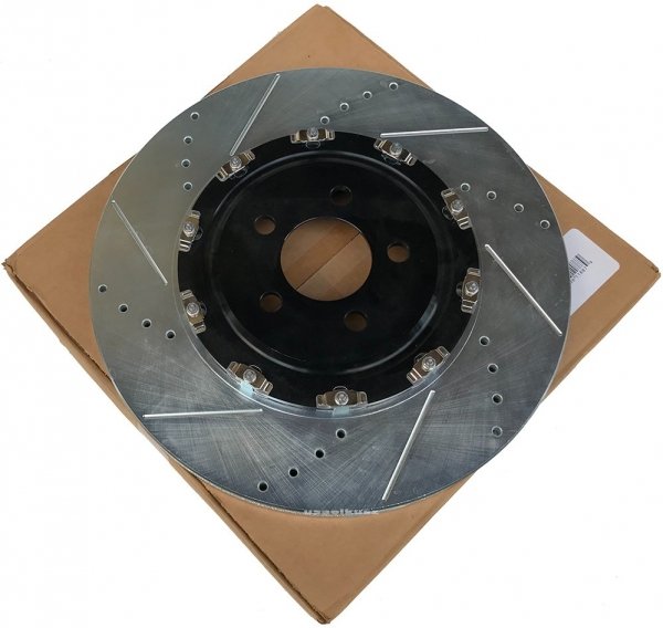 Przednie klocki Z26 + tarcze hamulcowe 390mm POWERSTOP  Dodge Charger SRT Hellcat
