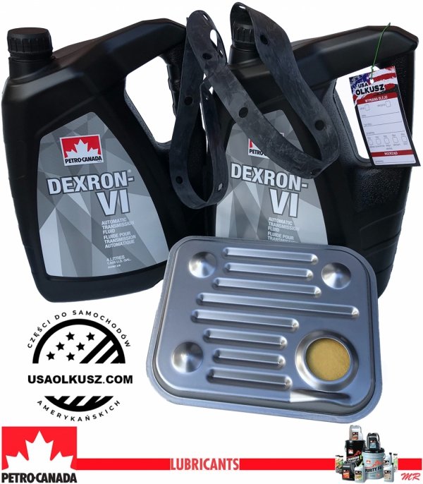 Filtr + olej DEXTRON VI automatycznej skrzyni biegów 4L80-E GMC Sierra -2007