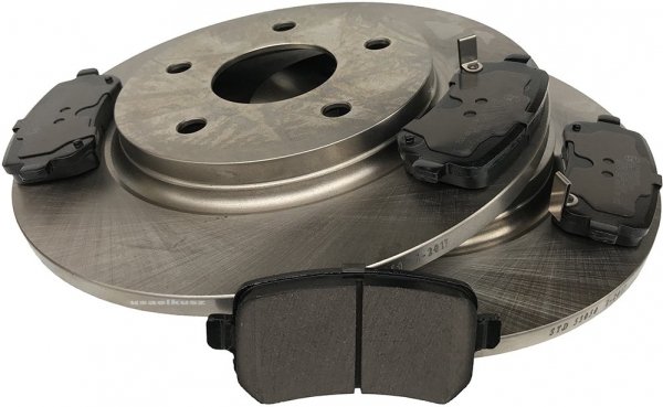 Klocki oraz tarcze hamulcowe tylne 305mm Chrysler Voyager Town Country 2008-