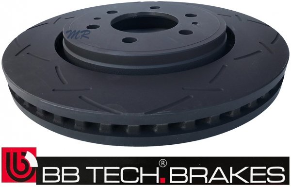 Przednie klocki + NACINANE tarcze hamulcowe BB-TECH Ford F-150 F150 2010-2020