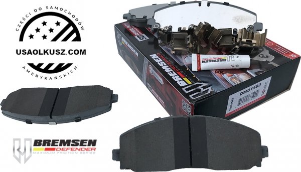 Klocki hamulcowe przednie DEFENDER Chrysler Voyager FWD 2020-