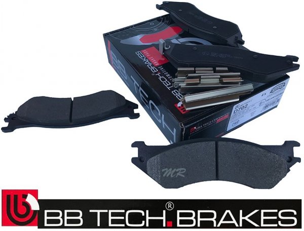 Tylne klocki hamulcowe z zestawem montażowym Dodge RAM 2500 2001-2008