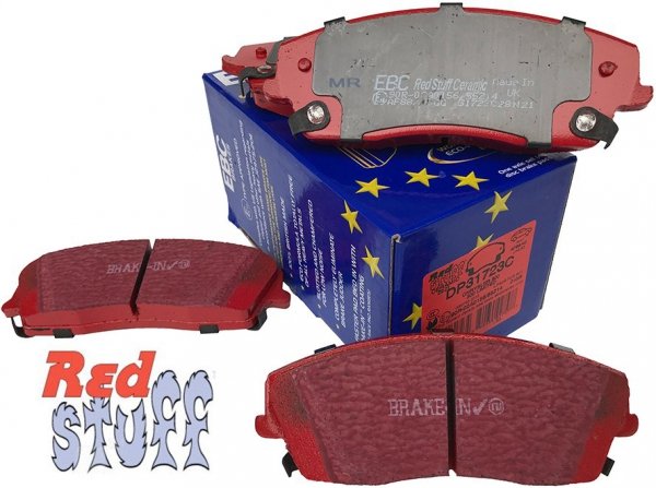 Klocki hamulcowe przednie CERAMICZNE do tarcz 320mm EBC RedStuff Dodge Magnum