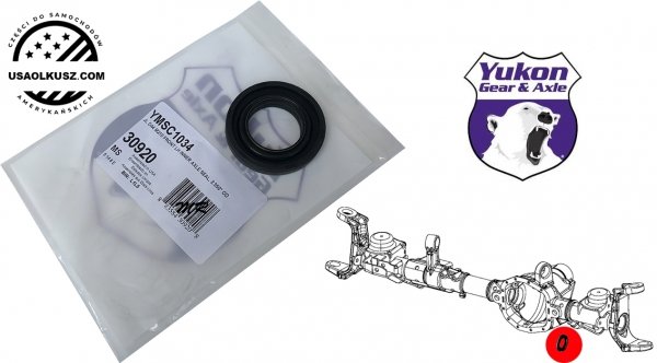 Uszczelniacz lewej półosi przedniego mostu M210 DANA44 Jeep Wrangler JL 2018-