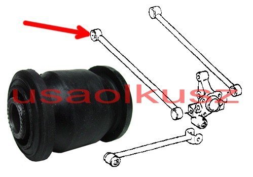 Tuleja tylnego poprzecznego wahacza Lexus RX300 1998-2003