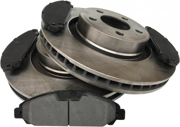 Przednie klocki + tarcze hamulcowe 320mm Ford Mustang 2015-2020