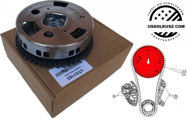 Koło zębate VVT wałka rozrządu silnika Jeep Wrangler JL 6,4 V8