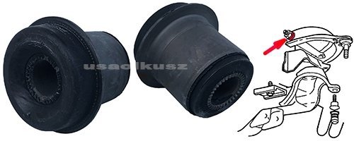 Tuleje przedniego górnego wahacza Dodge Durango RWD -2003