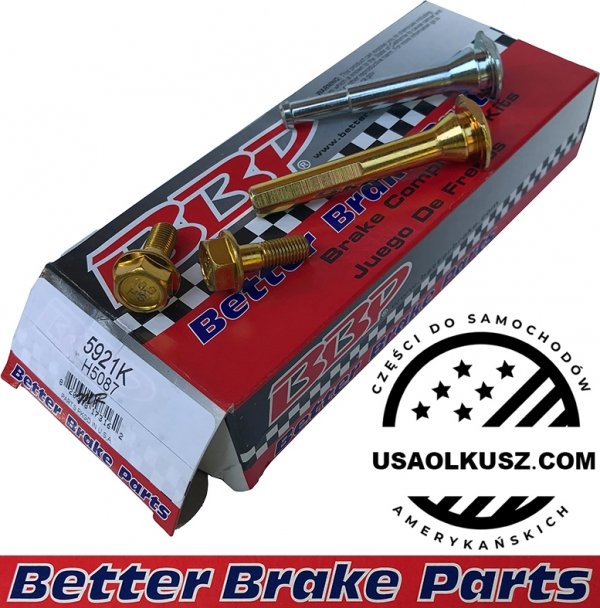 Zestaw prowadnic przedniego zacisku hamulcowego Lincoln Town Car 2003-2011