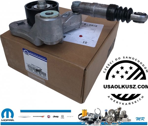 Napinacz tłumik drgań paska wielorowkowego MICRO osprzętu silnika RAM 1500 5,7 V8 eTorque 2019-2024
