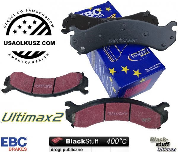 Przednie klocki hamulcowe EBC Ultimax2 GMC Yukon XL 2500