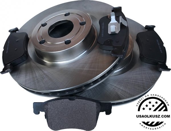 Przednie tarcze 308mm + klocki hamulcowe Ford Escape 2020-2023