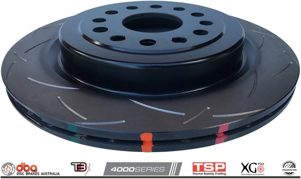 Tylne klocki Xtreme Performance + tarcze hamulcowe DBA seria 4000 T3 RAM 1500 DT 2019-