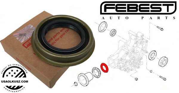 Uszczelniacz reduktora tylny Ford Five Hundred 2005-2007
