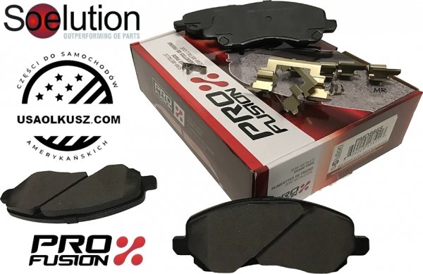 Klocki hamulcowe przednie z zestawem montażowym Chrysler Sebring 2001- 