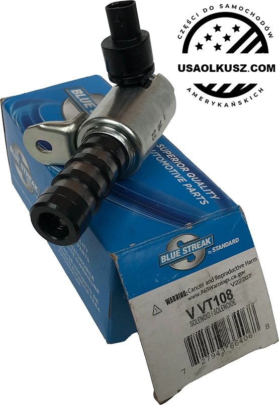 Elektrozawór zmiennych faz rozrządu VVT czarne złącze Ford Mustang 3,7 V6