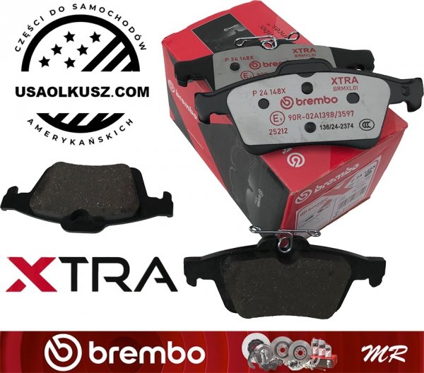 Klocki hamulcowe tylne brembo XTRA brembo Saturn Sky 2007-2010