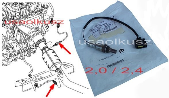 Sonda lambda MOPAR Chrysler 200 2,4 -2014