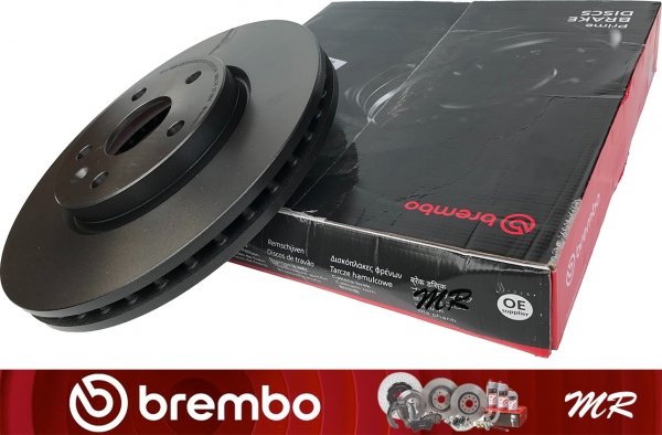 Przednie klocki Prime + tarcze hamulcowe brembo 321mm Chevrolet Camaro LS LT 3,6 V6 -2015