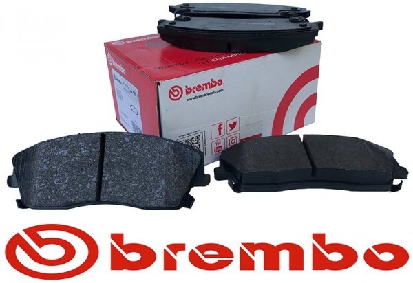 Klocki hamulcowe przednie BREMBO zacisk 1 tłok Dodge Charger