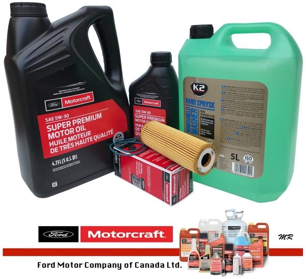 Filtr olej silnika 5W30 MOTORCRAFT Ford F-150 F150 2,7 V6