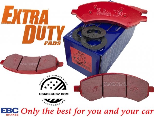 Przednie klocki hamulcowe EBC EXTRA DUTY ED Dodge RAM 1500 Pickup 5 szpilek 2006-