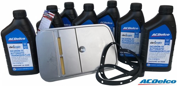 Filtr + olej ACDelco skrzyni biegów GM 5L40E Cadillac STS 2005-2007