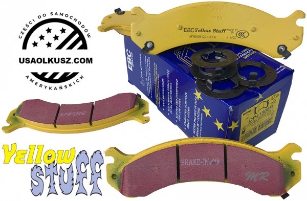 Przednie klocki hamulcowe EBC YellowStuff Chevrolet Avalanche 2500 2002-2006