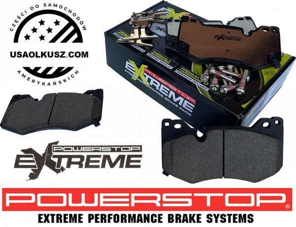 Klocki hamulcowe przednie POWERSTOP Z26 EXTREME Chevrolet Corvette C8 2020- J55 / Z51 Package