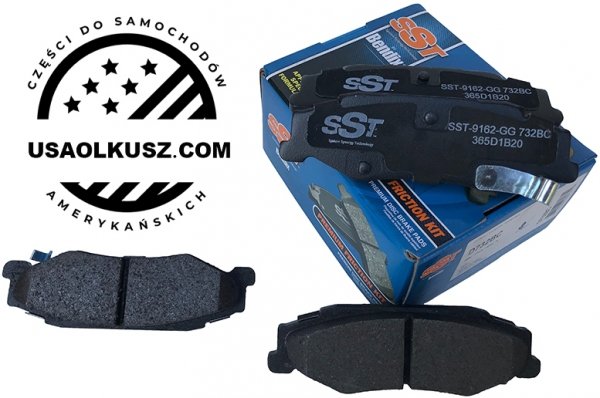 Tylne CERAMICZNE klocki hamulcowe standard Chevrolet Corvette 1997-2013