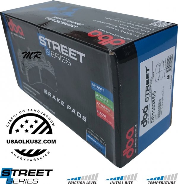 Klocki hamulcowe przednie STREET SERIES RAM Cargo Van 2012-2015