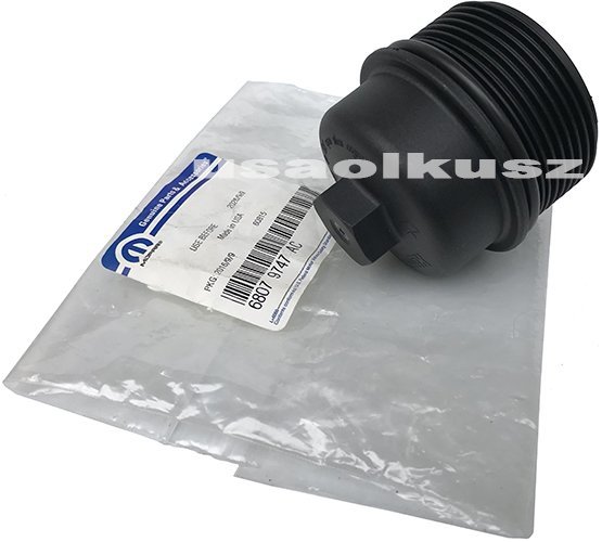 Górna część zakrętka obudowy filtra oleju Jeep Wrangler 3,6 V6 -2013